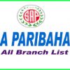 SA Paribahan Mobile Number, Address, and All Branch List